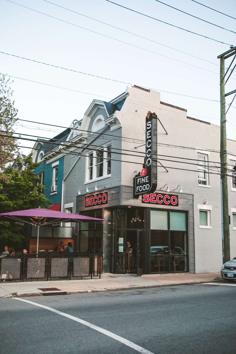 02 Richmond VA RVA – Secco Wine Bar Restaurant – The Fan Neighborhood Home Community.JPG